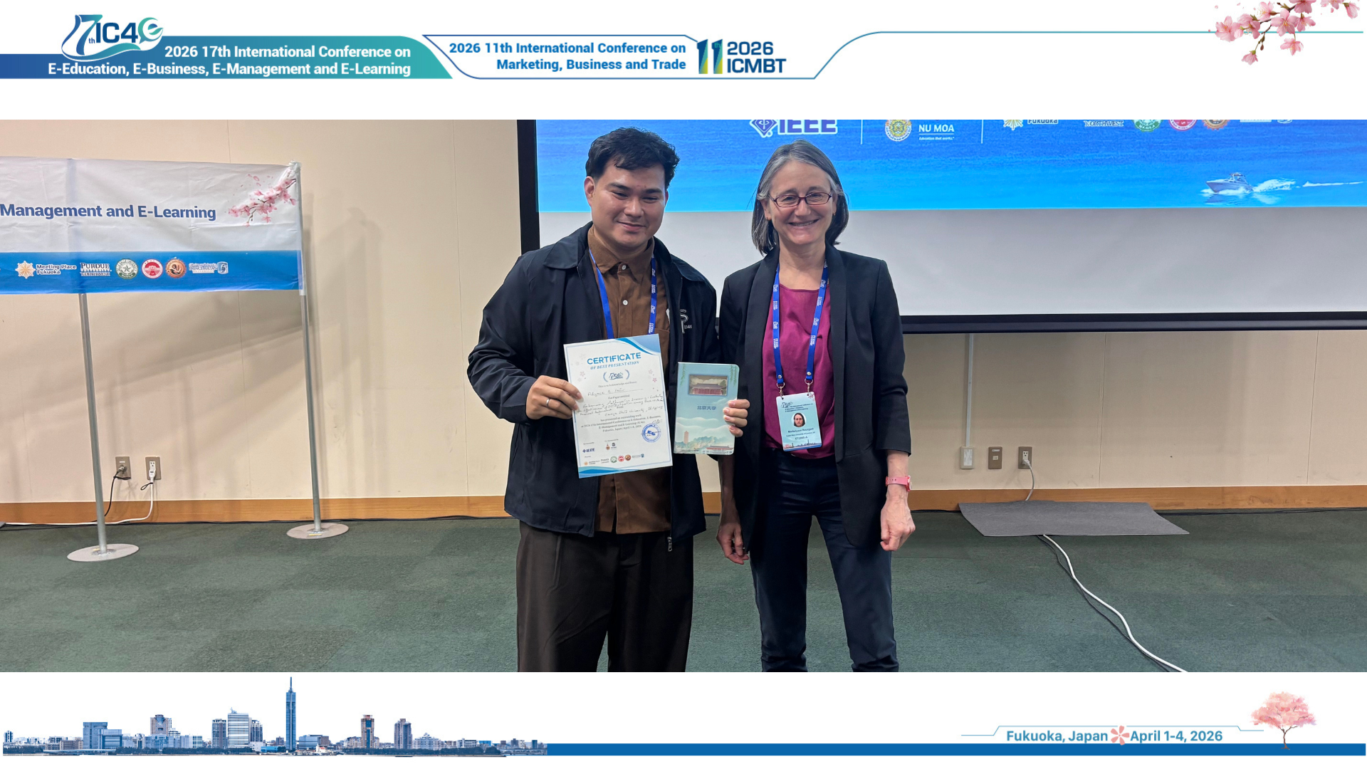 Best Presentation Award Winner - Special Session 2